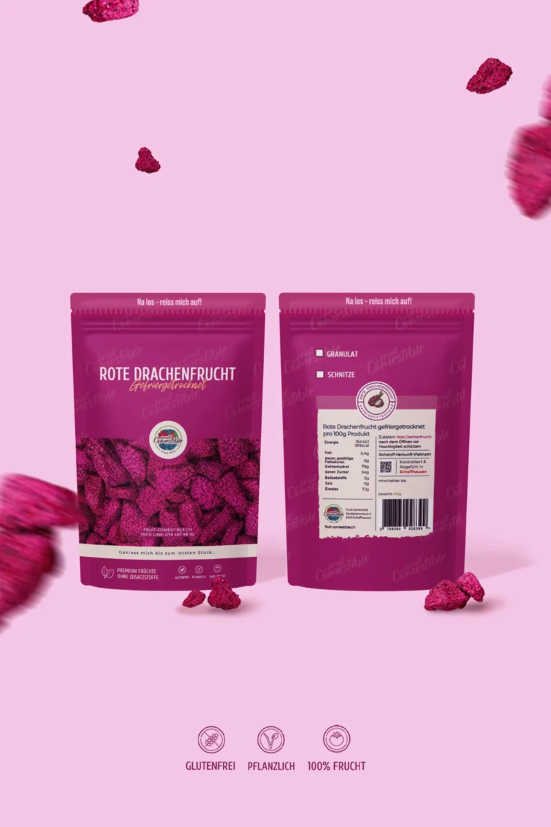 ROTE DRACHENFRUCHT | SCHNITZE | 200g